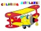 Coloring Book Airplane — free online game