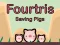 Fourtris Saving Pigs — безплатна онлайн игра
