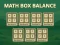 Math Box Balance Math Box Balance