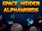 Jeu Space Hidden AlphaWords  en ligne