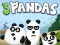 3 Pandas — free online game