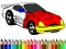 Back To School: Muscle Car Coloring — free online game