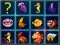 Sea creatures cards match — free online game