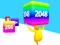Mchezo Merge Rush 2048 online