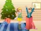 Christmas Lovers Slide — free online game