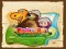 Masha and The Bear dinosaur — free online game