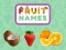 Fruit Names — free online game