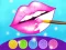 Glitter Lips Coloring Game — bezplatná online hra