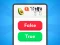 True False - Quiz — لعبة مجانية اون لاين