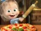 Lojë Masha And The Bear Pizzeria Game në internet