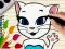 Talking Angela Coloring Book — free online game