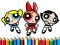 Powerpuff Girls Z Coloring book — free online game