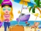 Girl Summer Vacation Beach — free online game