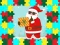 Santa Puzzle For Kids — free online game
