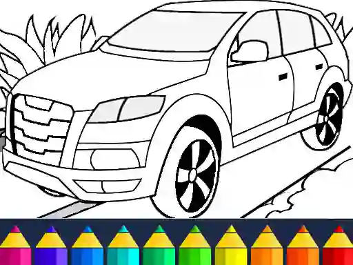 Cars Coloring Game  — free online game