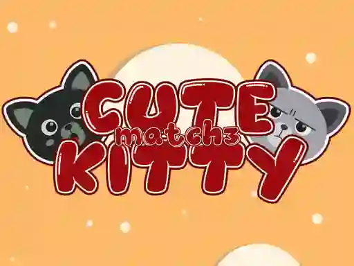 Cute Kitty Match 3 — free online game