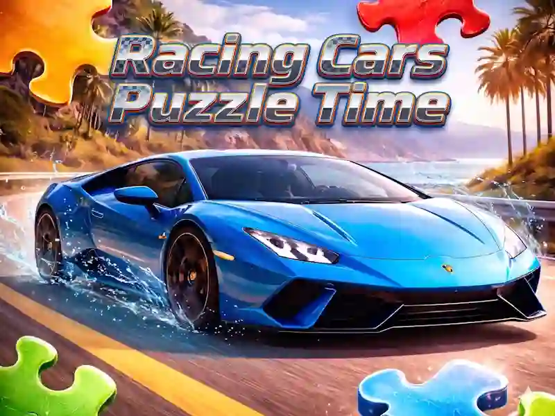 Racing Cars Puzzle Time