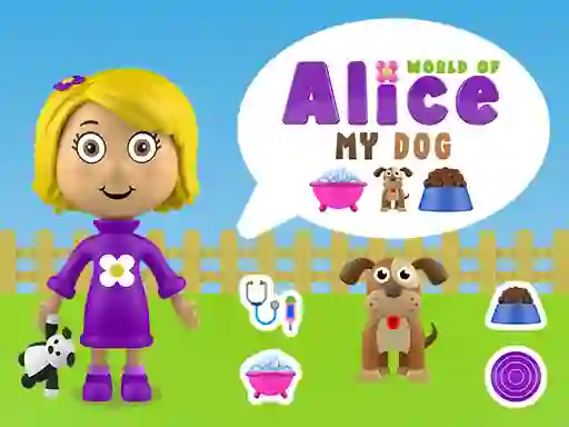 World of Alice My Dog — free online game