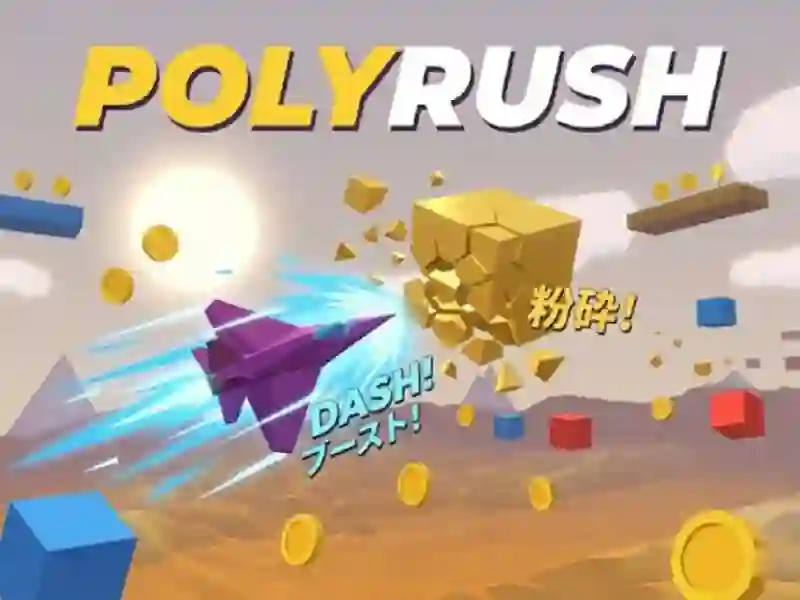 Poly Rush — jogo online grátis