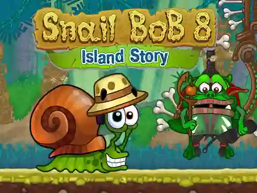 Snail Bob 8: Island story — free online game