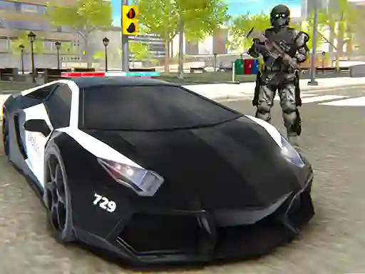 Police Cop Driver Simulator — free online game