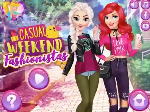 Casual Weekend Fashionistas — free online game