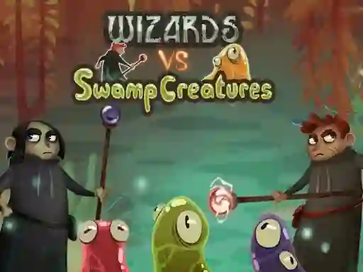 Wizards vs swamp creatures — لعبة مجانية اون لاين