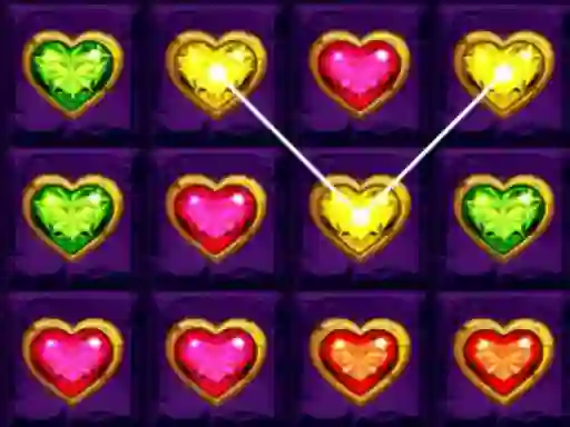 Heart Gems Connect — free online game
