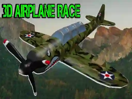 3D Airplane Race  — free online game