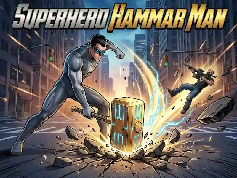 游戏Superhero Hammar Man在线