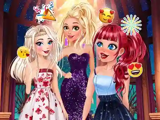 Disney Princesses New Year Collection — free online game