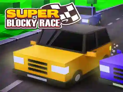 Super Blocky Race — free online game