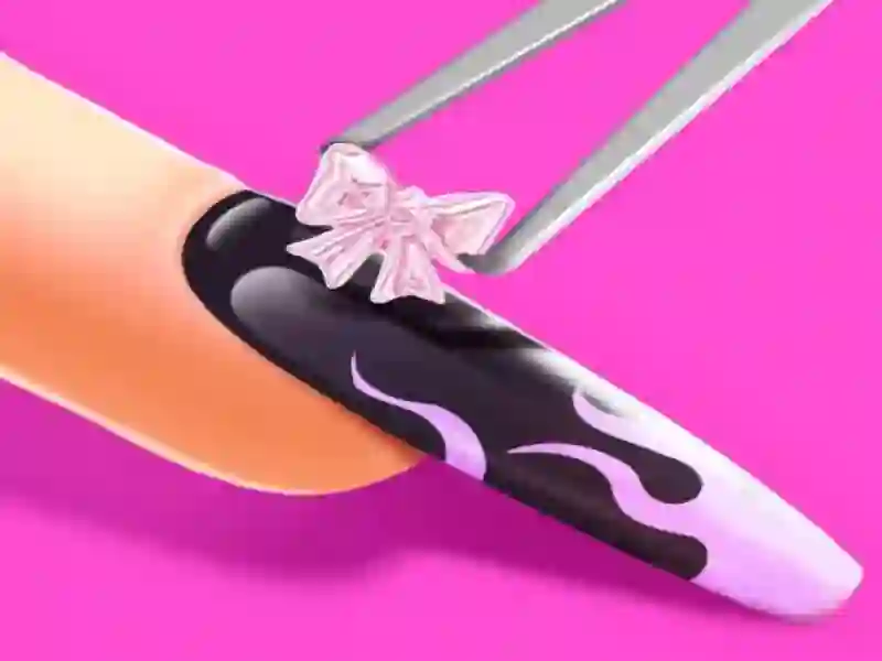 3D Acrylic Nail: Nail Art Game