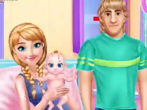 Xogo Pregnant Anna and Baby Care en liña