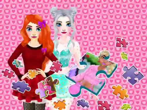 Puzzles So Different Princess — free online game