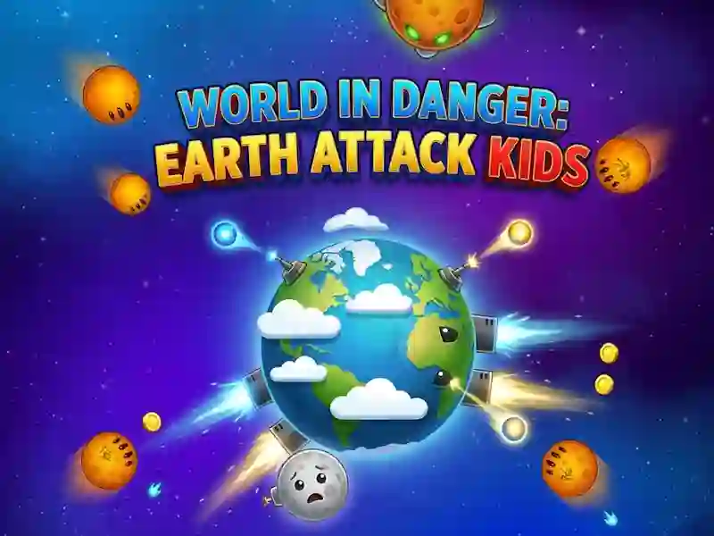 Hra World in Danger Earth Attack Kids