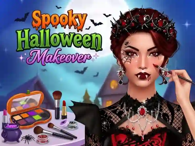 遊戲Spooky Halloween Makeover在線