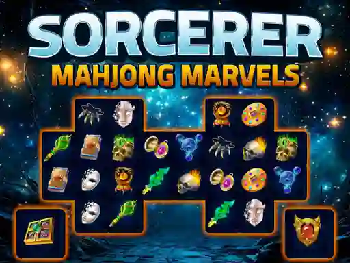 Sorcerer Mahjong Marvels — безплатна онлайн игра