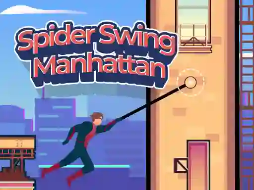 Spider Swing Manhattan — لعبة مجانية اون لاين