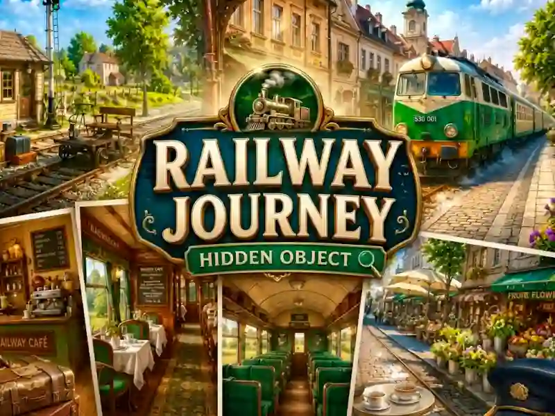 खेल Railway Journey - Hidden Object ऑनलाइन