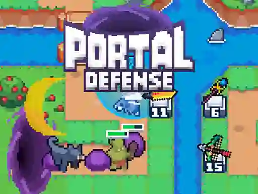 Portal Defense — free online game