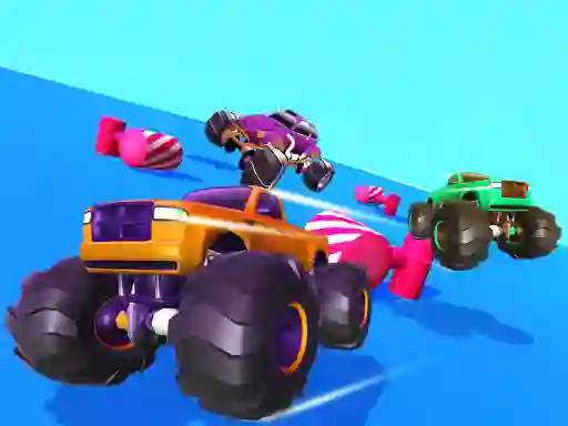 Fall Cars Ultimate Knockout Race — free online game