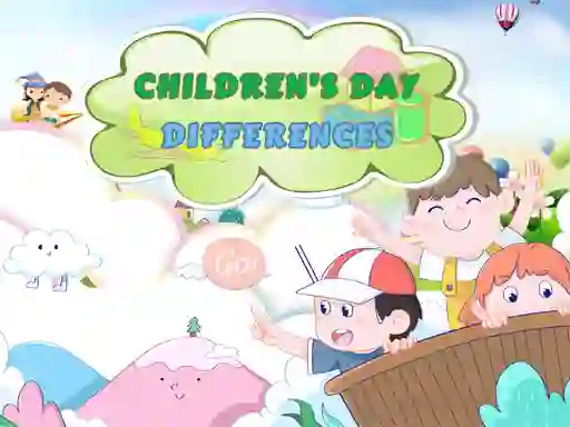 Children's Day Differences — free online game