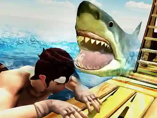 Raft Angry Shark Hunting — free online game