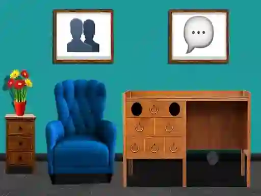 G2M Blue House Escape — free online game