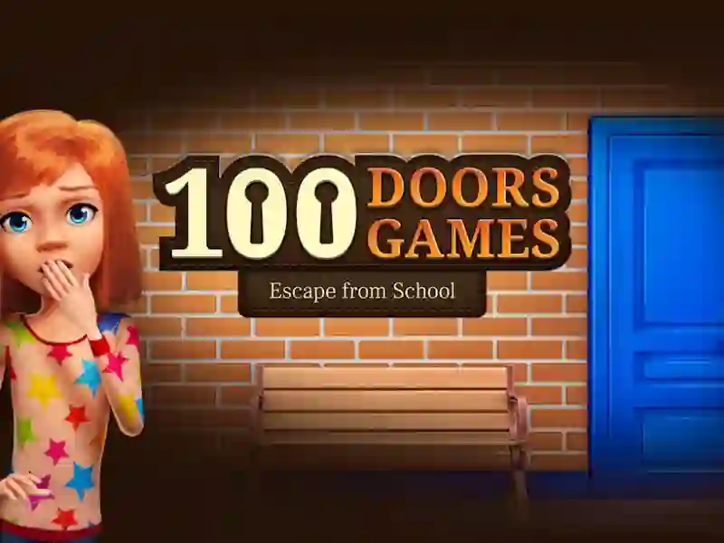 100 Doors Games Escape from School — free online game