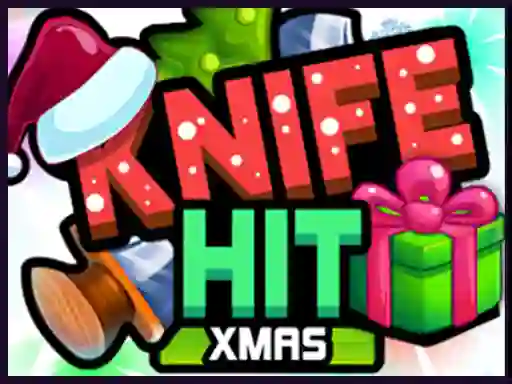 Knife Hit Xmas — free online game