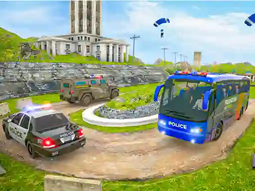 Jail Prison Van police Game — free online game