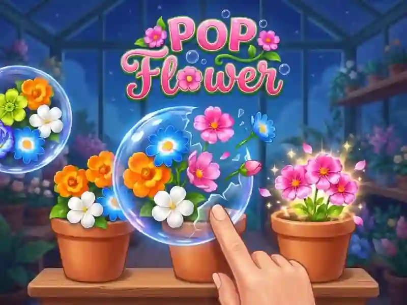Pop Flower — free online game