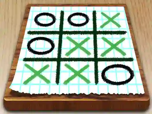 Tic Tac Toe Paper Note — free online game